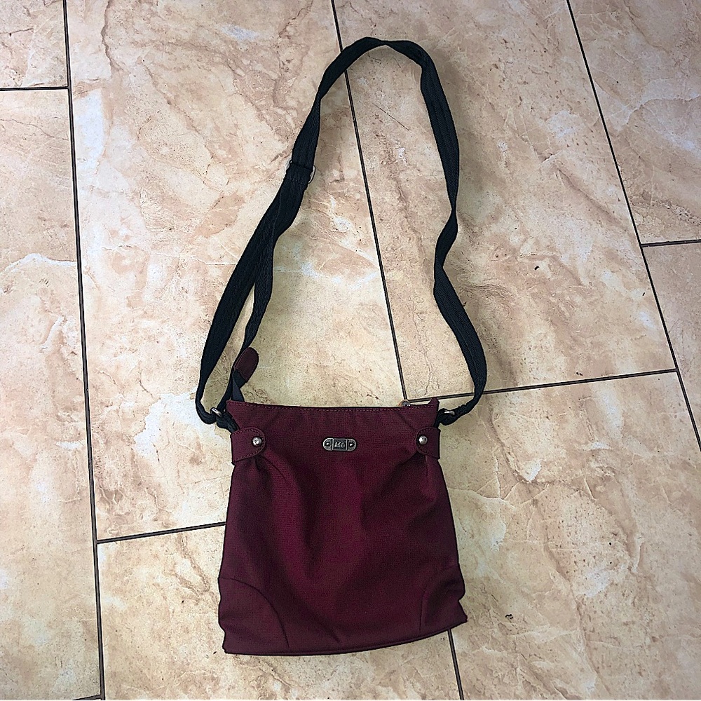 REI Crossbody Maroon Purse